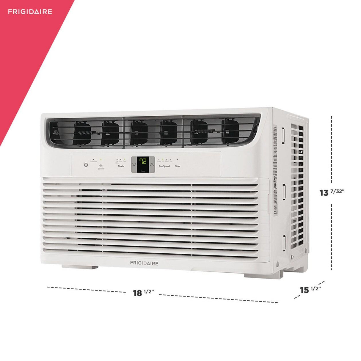 Frigidaire 6,000 BTU Connected Window-Mounted Room Air Conditioner - (FHWW063WBE)