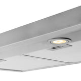 ZLINE 400 CFM Ducted Under Cabinet Range Hood in Stainless Steel - Hardwired Power (617) - (61730)