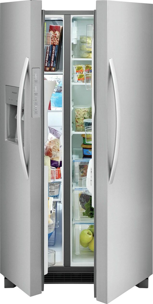 Frigidaire 22.3 Cu. Ft. 36" Counter Depth Side by Side Refrigerator - (FRSC2333AS)