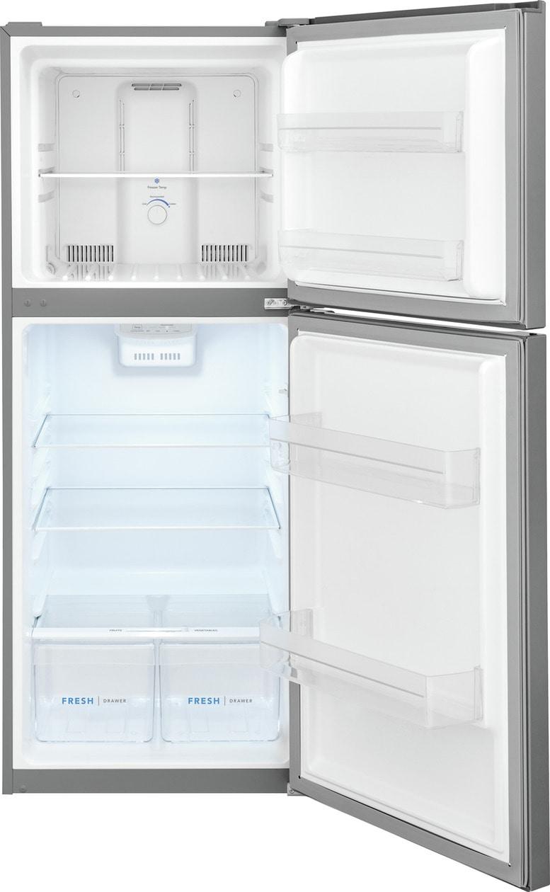 Frigidaire 10.1 Cu. Ft. Top Freezer Apartment-Size Refrigerator - (FFET1022UV)