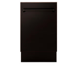 ZLINE 18" Tallac Series 3rd Rack Top Control Dishwasher with Traditional Handle, 51dBa [Color: Oil Rubbed Bronze] - (DWVORB18)