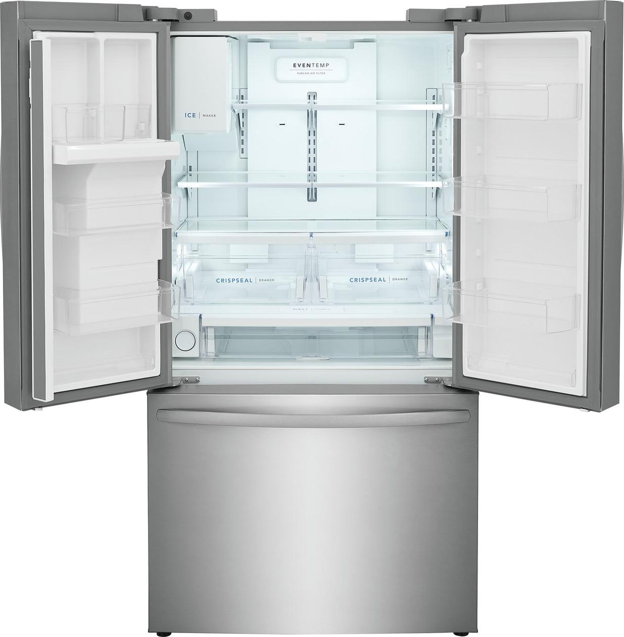 Frigidaire 27.8 Cu. Ft. Standard-Depth French Door Refrigerator - (FRFS2823AS)