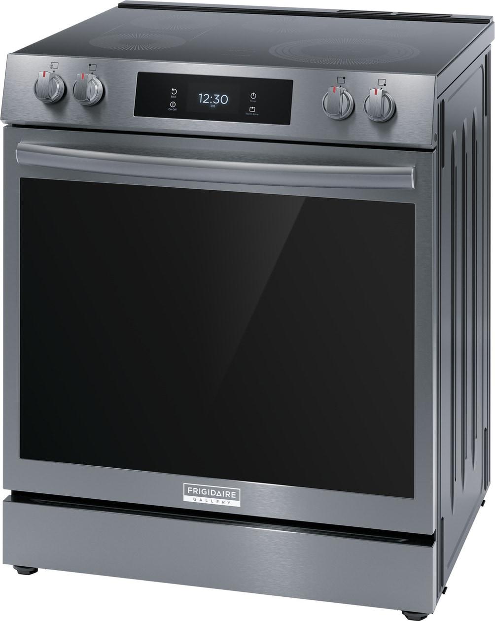 Frigidaire Gallery 30" Front Control Electric Range with Total Convection - (GCFE3060BD)