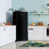 Danby 11.0 cu. ft. Apartment Size Fridge in Black - (DAR110A3MDB)