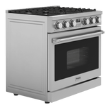 Thor Kitchen 36-inch Gas Range - Contemporary Professional - Arg36 - (ARG36)