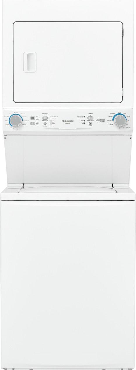 Frigidaire Electric Washer/Dryer Laundry Center - 3.9 Cu. Ft Washer and 5.5 Cu. Ft. Dryer - (FLCE7522AW)