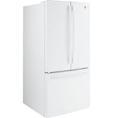 GE(R) ENERGY STAR(R) 18.6 Cu. Ft. Counter-Depth French-Door Refrigerator - (GWE19JGLWW)