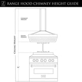 ZLINE Wall Mount Range Hood in Stainless Steel (KN6) - (KN636)