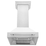 ZLINE 30 in. DuraSnow Stainless Steel Range Hood with Color Shell Options (8654SNX-30) [Color: Red Matte] - (8654SNXRM30)