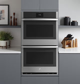 GE Profile(TM) 27" Smart Built-In Convection Double Wall Oven - (PKD7000SNSS)