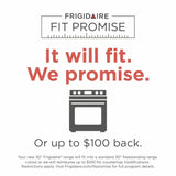 Frigidaire 30" Front Control Gas Range with Quick Boil - (FCFG3062AB)