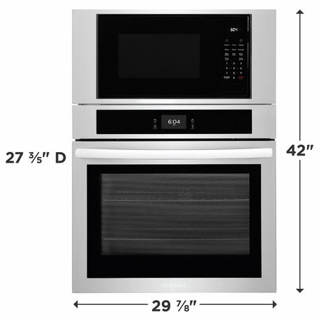 Frigidaire 30" Electric Wall Oven and Microwave Combination - (FCWM3027AS)