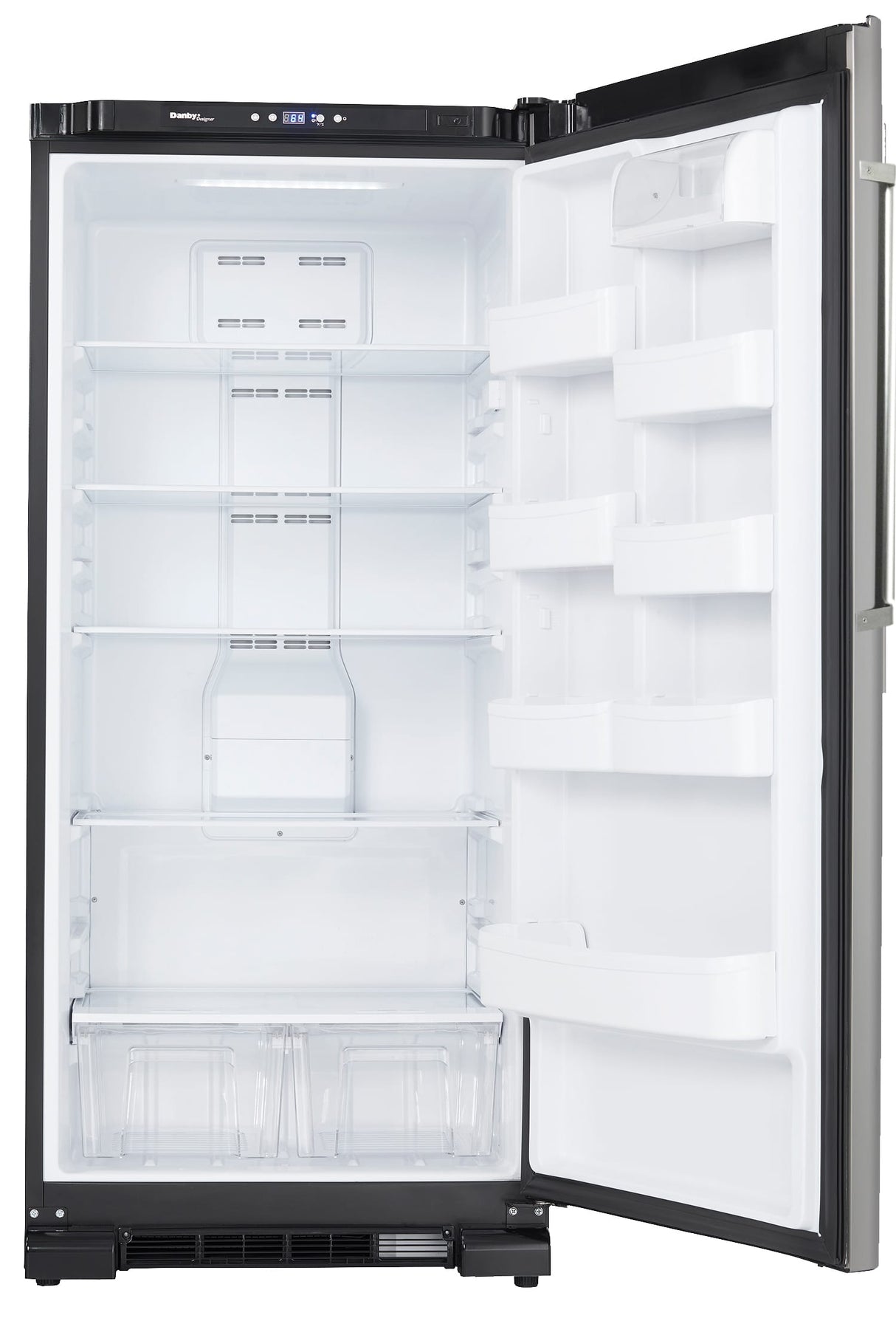 Danby Designer 17.0 cu. ft. Apartment Size Fridge in Stainless Steel Look - (DAR170A3BSLDD)