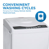 Danby 1.8 cu. ft. Compact Top Load Washing Machine in White - (DWM065A1WDB6)