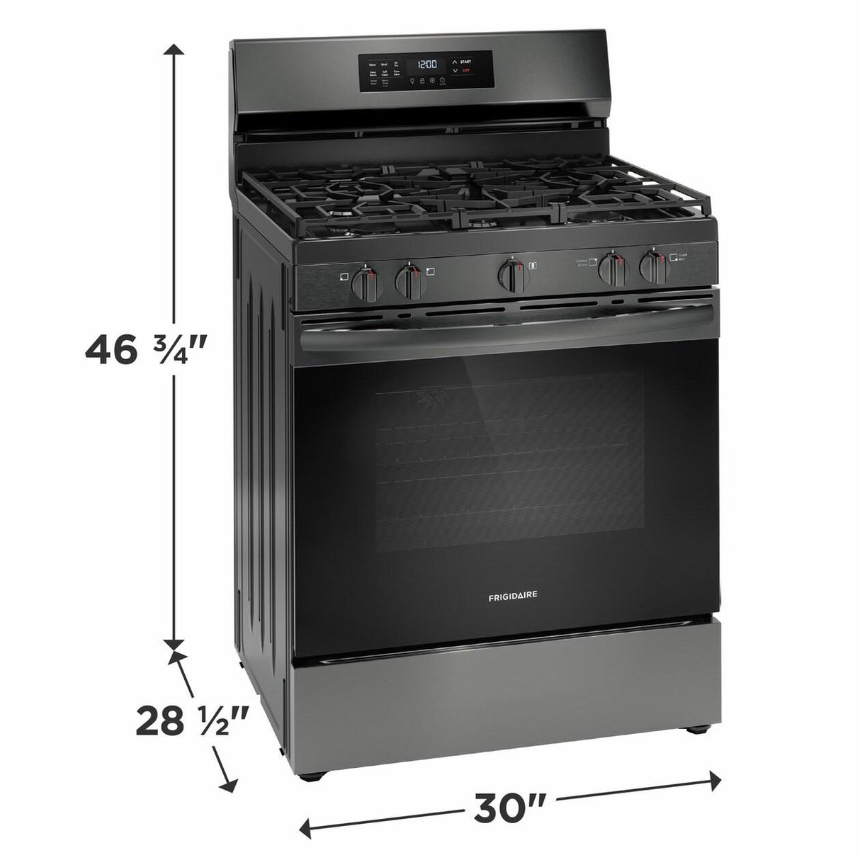 Frigidaire 30" Gas Range with Air Fry - (FCRG3083AD)