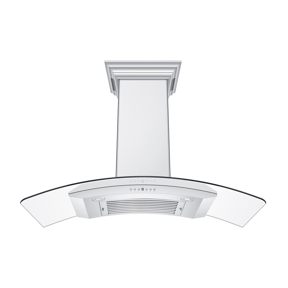 ZLINE Ducted Vent Wall Mount Range Hood in Stainless Steel with Built-in ZLINE CrownSound Bluetooth Speakers (KN4CRN-BT) - (KN4CRNBT30)