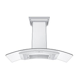 ZLINE Ducted Vent Wall Mount Range Hood in Stainless Steel with Built-in ZLINE CrownSound Bluetooth Speakers (KN4CRN-BT) - (KN4CRNBT30)