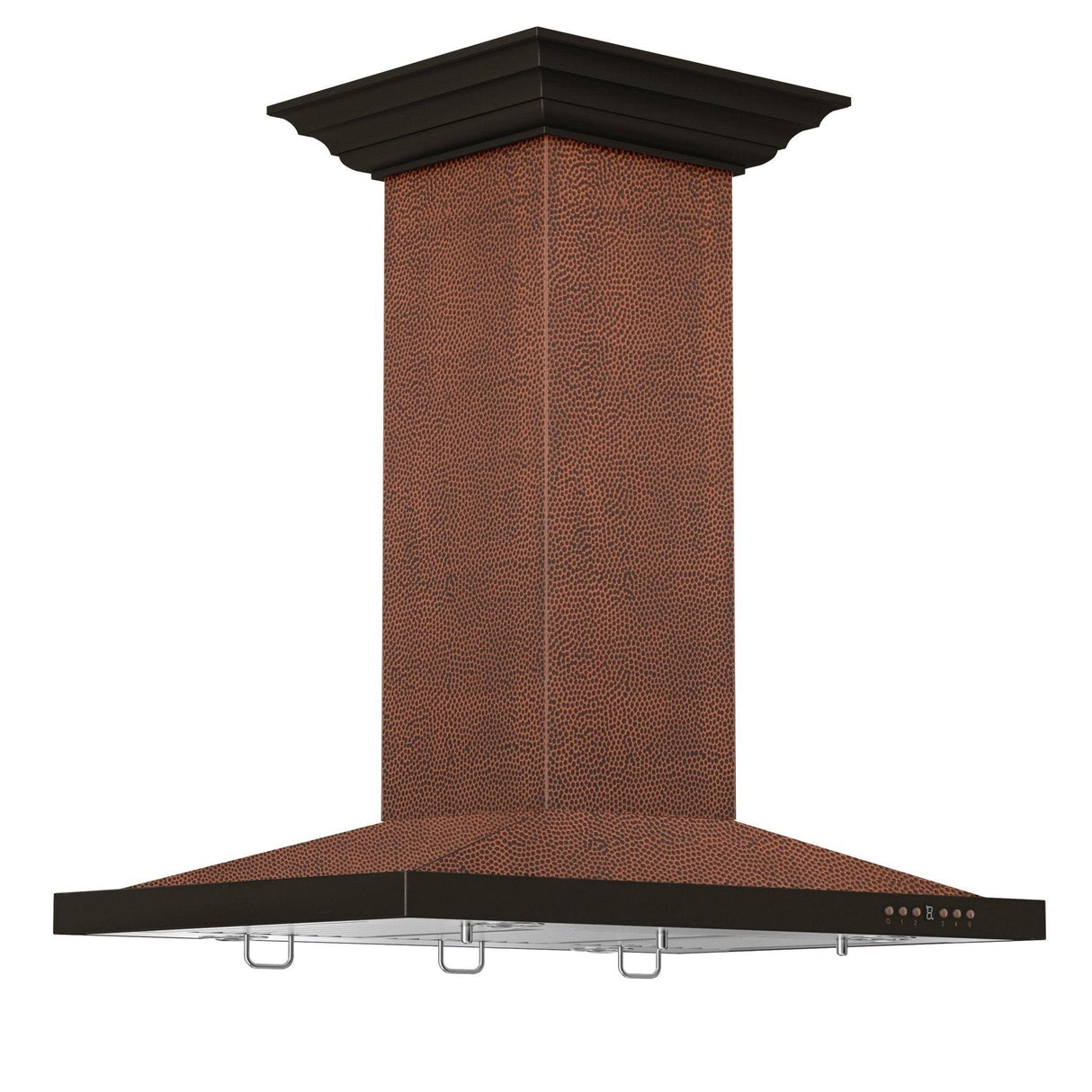 ZLINE Designer Series Hand Hammered Copper Island Mount Range Hood (8GL2Hi) - (8GL2HI30)