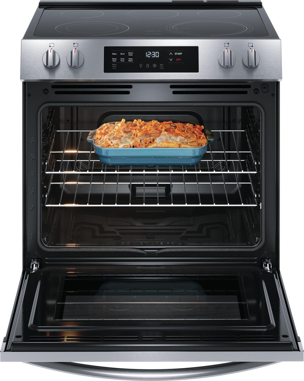 Frigidaire 30" Front Control Electric Range - (FCFE3062AS)