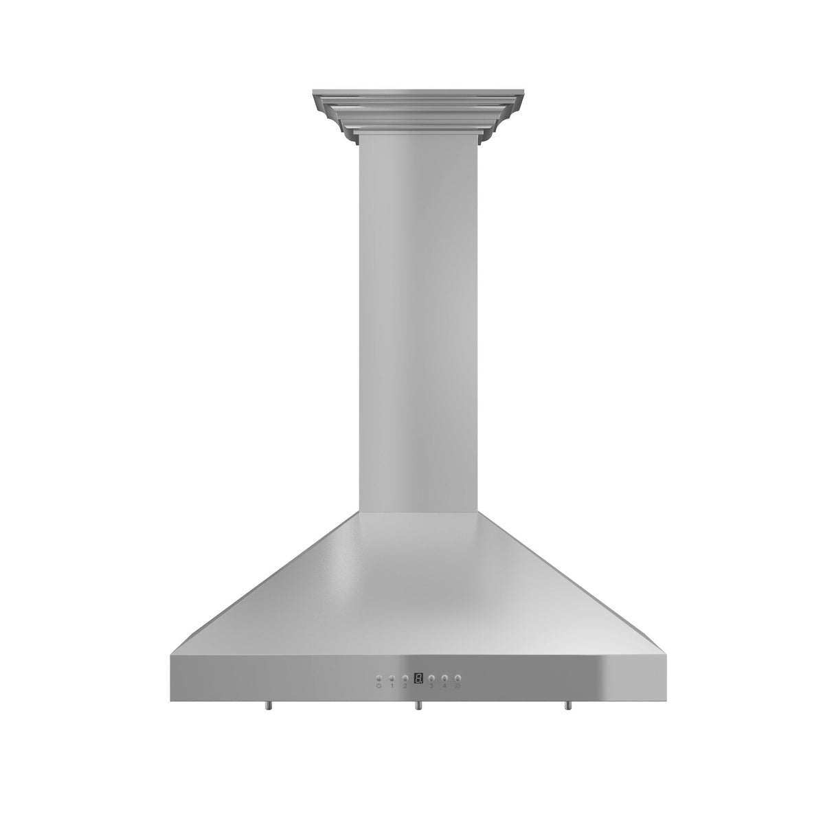 ZLINE Convertible Vent Wall Mount Range Hood in Stainless Steel with Crown Molding (KL3CRN) - (KL3CRN30)