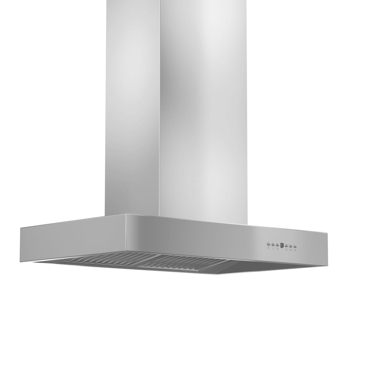 ZLINE Ducted Professional Island Mount Range Hood in Stainless Steel (KECOMi) - (KECOMI36)