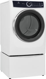 Electrolux Front Load Perfect Steam(TM) Electric Dryer with Predictive Dry(TM) and Instant Refresh - 8.0 Cu. Ft. - (ELFE7537AW)