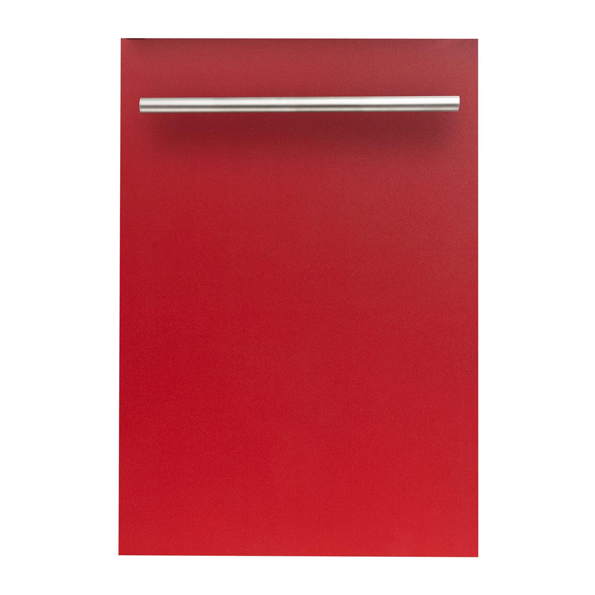 ZLINE 18 in. Compact Top Control Dishwasher with Stainless Steel Tub and Modern Style Handle, 52 dBa (DW-18) [Color: Red Gloss] - (DWRGH18)