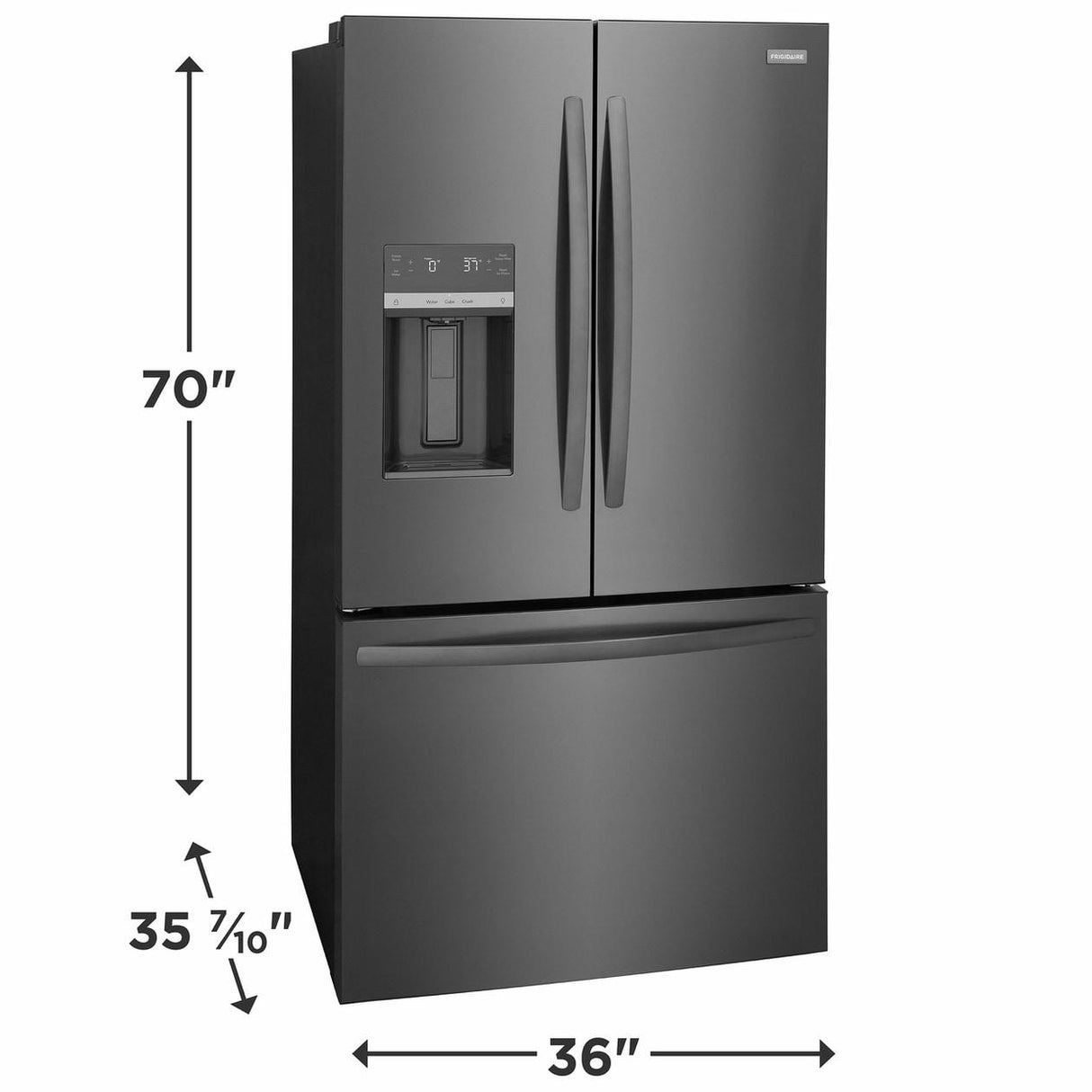 Frigidaire 27.8 Cu. Ft. Standard-Depth French Door Refrigerator - (FRFS2823AD)