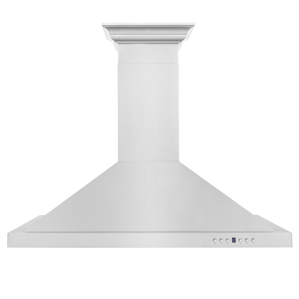 ZLINE Convertible Vent Wall Mount Range Hood in Stainless Steel with Crown Molding (KBCRN) - (KBCRN24)