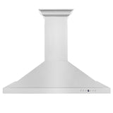 ZLINE Convertible Vent Wall Mount Range Hood in Stainless Steel with Crown Molding (KBCRN) - (KBCRN24)