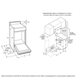 24" 2.9 Cu. Ft. Gas Free-Standing Range with Convection and Modular Backguard - (QGAS740RMSS)