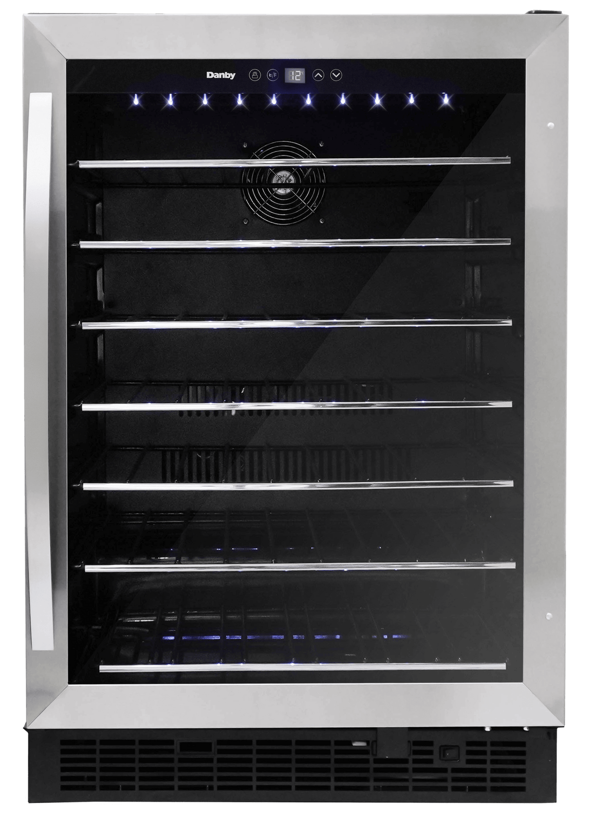 Danby 60 Bottle Built-in Wine Cooler in Stainless Steel - (DWC057A1BSS)