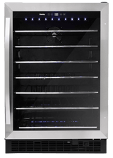 Danby 60 Bottle Built-in Wine Cooler in Stainless Steel - (DWC057A1BSS)