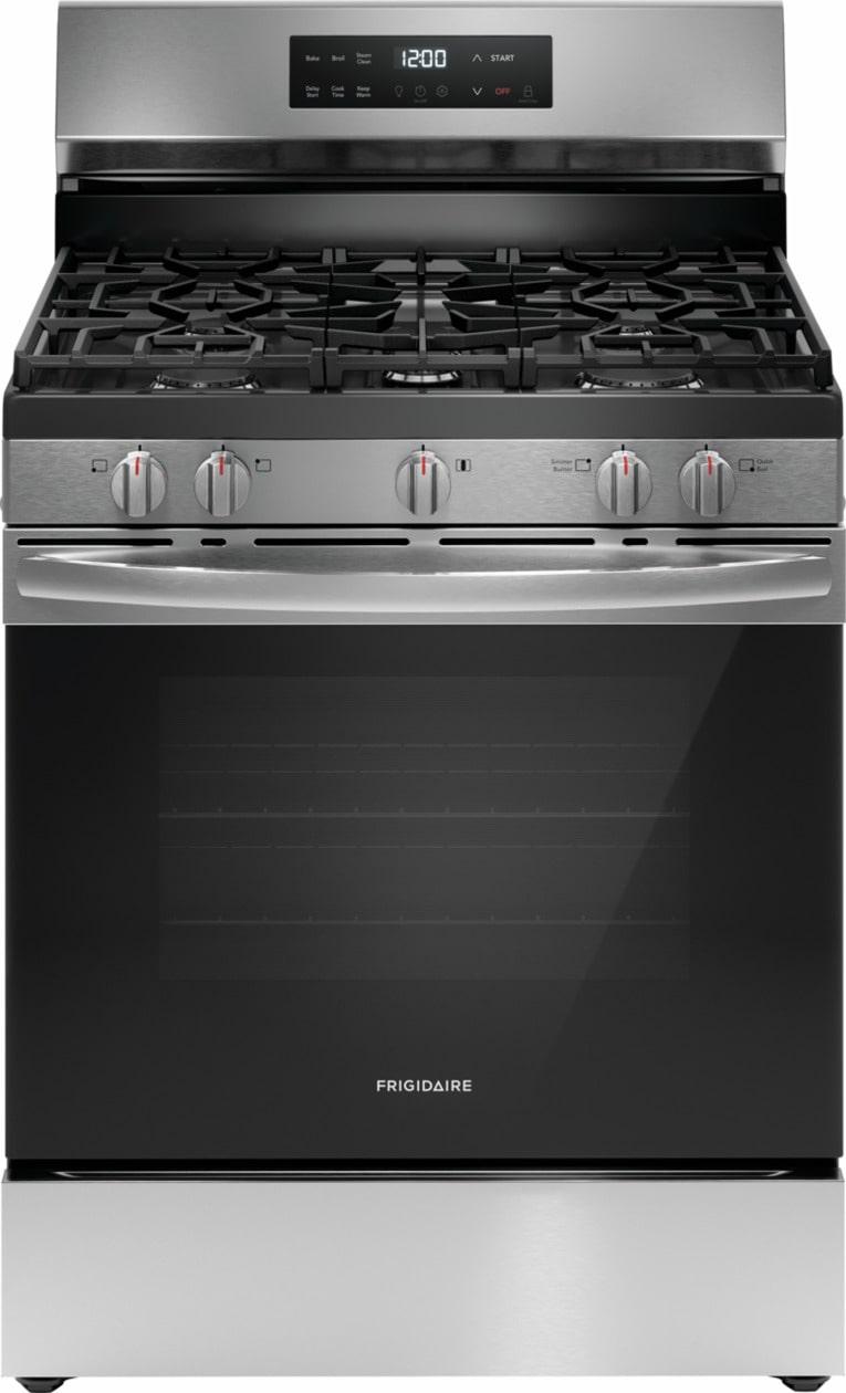 Frigidaire 30" Gas Range with Quick Boil - (FCRG3062AS)