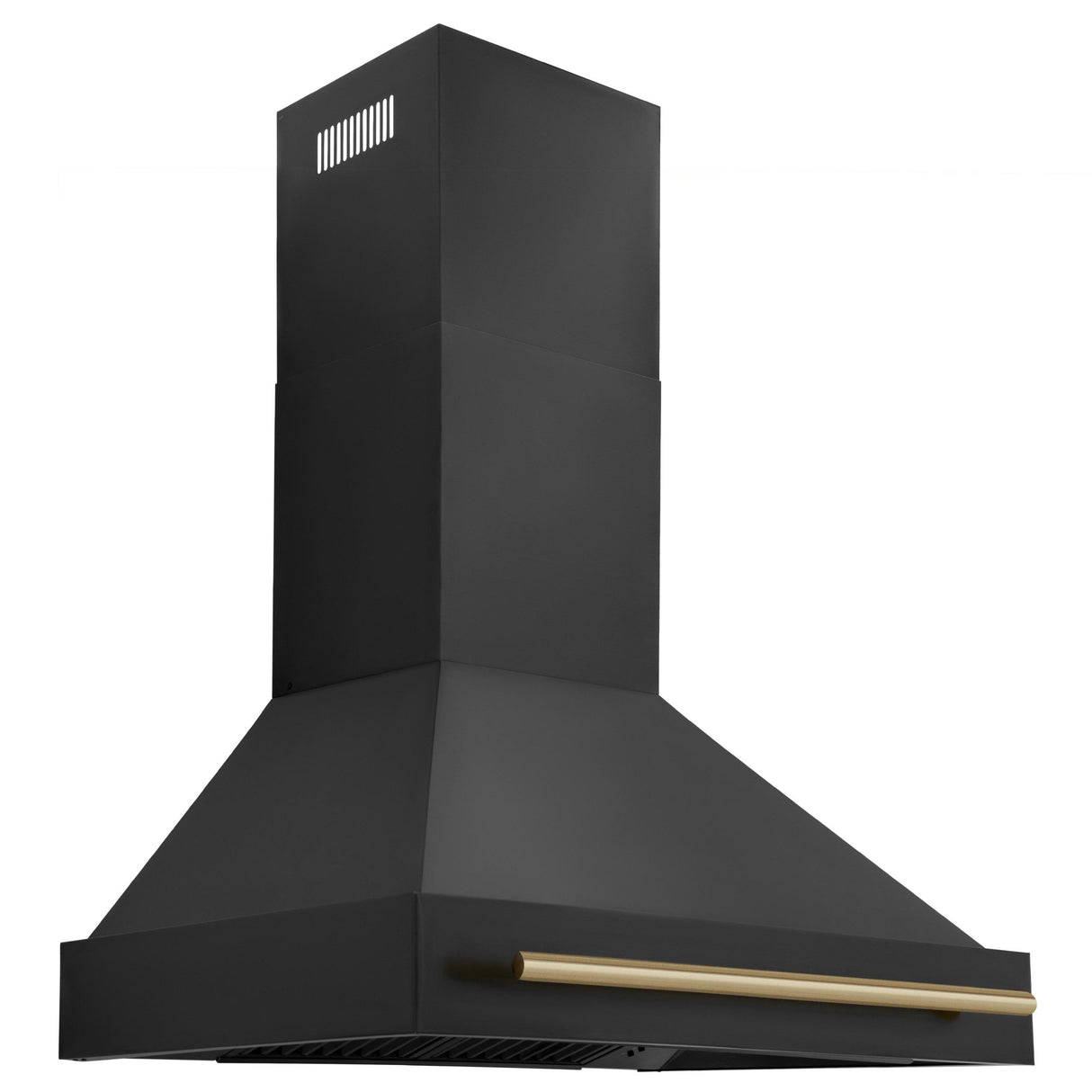 ZLINE 36 in. Autograph Edition Black Stainless Steel Range Hood with Handle (BS655Z-36) [Color: Champagne Bronze] - (BS655Z36CB)