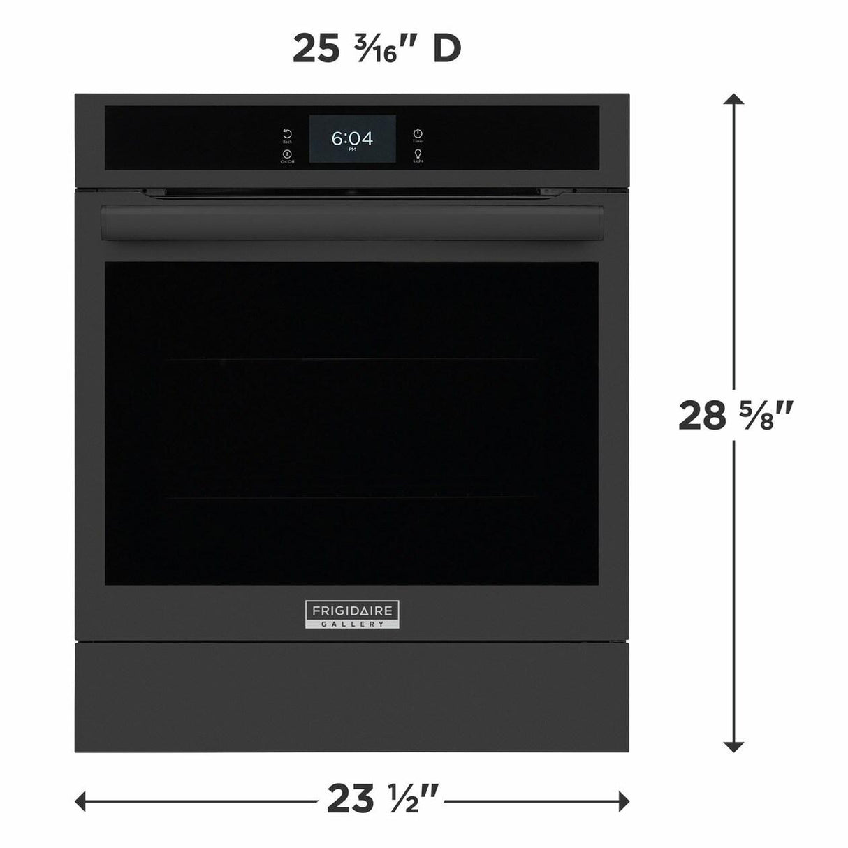 Frigidaire Gallery 24" Single Electric Wall Oven with Air Fry - (GCWS2438AB)