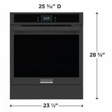 Frigidaire Gallery 24" Single Electric Wall Oven with Air Fry - (GCWS2438AB)