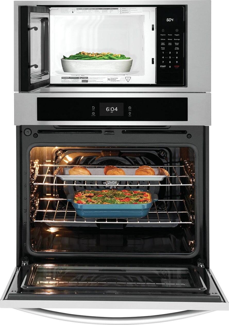 Frigidaire 30" Electric Wall Oven and Microwave Combination - (FCWM3027AS)