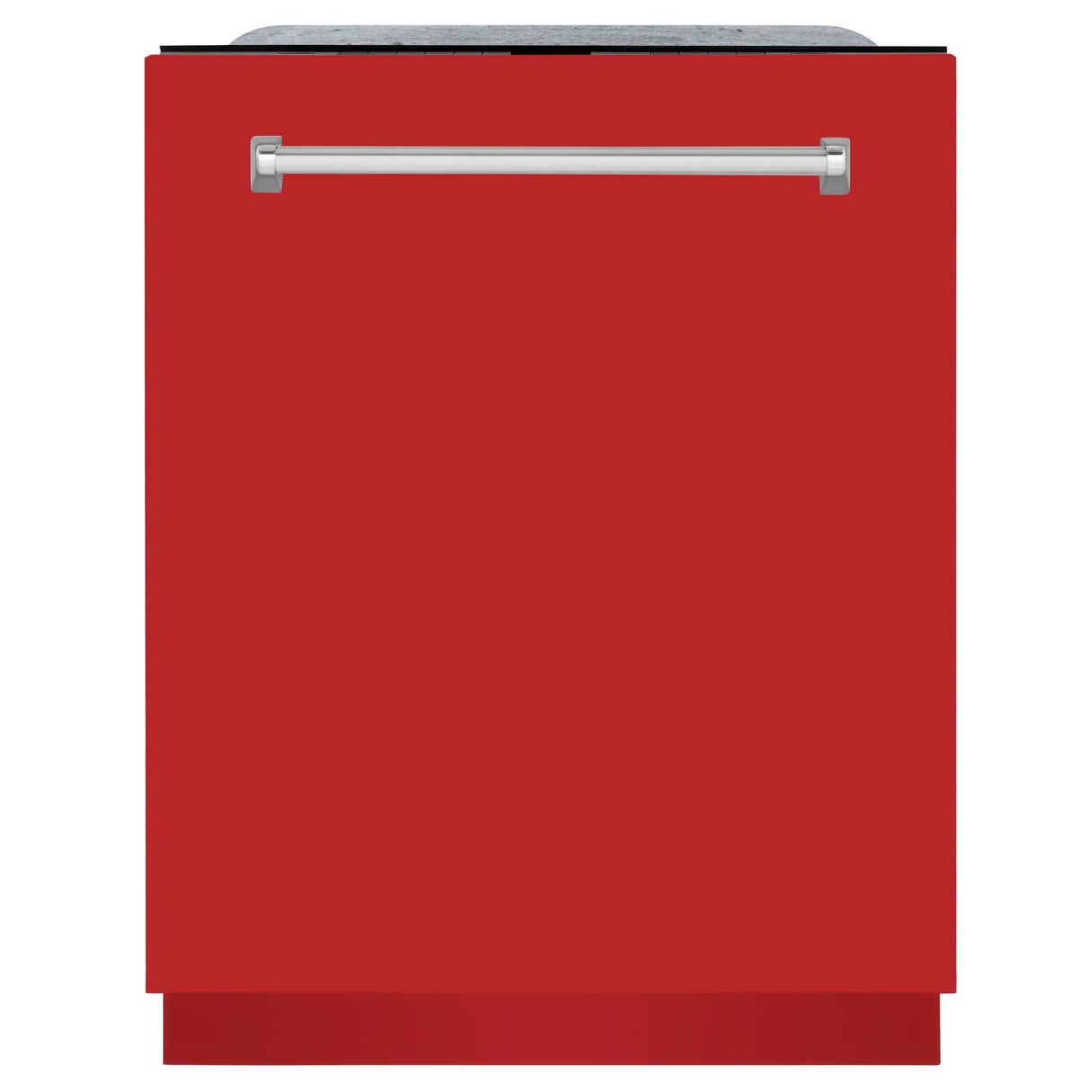 ZLINE 24" Monument Series 3rd Rack Top Touch Control Dishwasher with Stainless Steel Tub, 45dBa (DWMT-24) [Color: Red Matte] - (DWMTRM24)