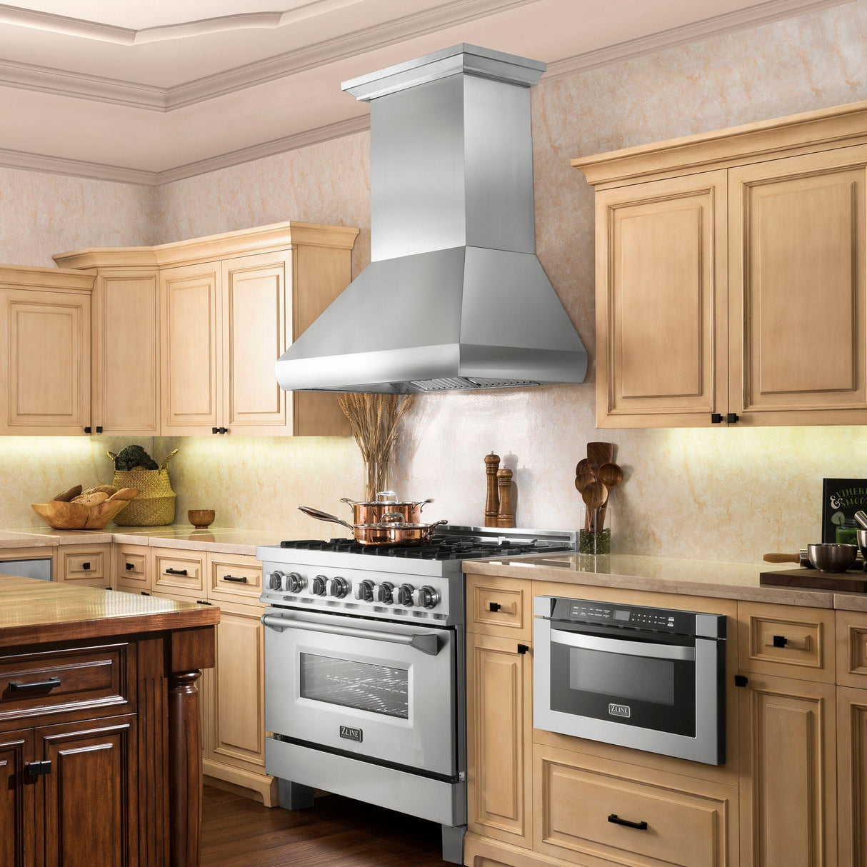 ZLINE Professional Ducted Wall Mount Range Hood in Stainless Steel (687) - (68730)