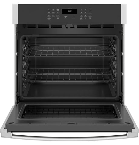 GE(R) 30" Smart Built-In Self-Clean Single Wall Oven with Never-Scrub Racks - (JTS3000SNSS)