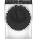 GE(R) ENERGY STAR(R) 7.8 cu. ft. Capacity Smart Front Load Electric Dryer with Steam and Sanitize Cycle - (GFD85ESSNWW)