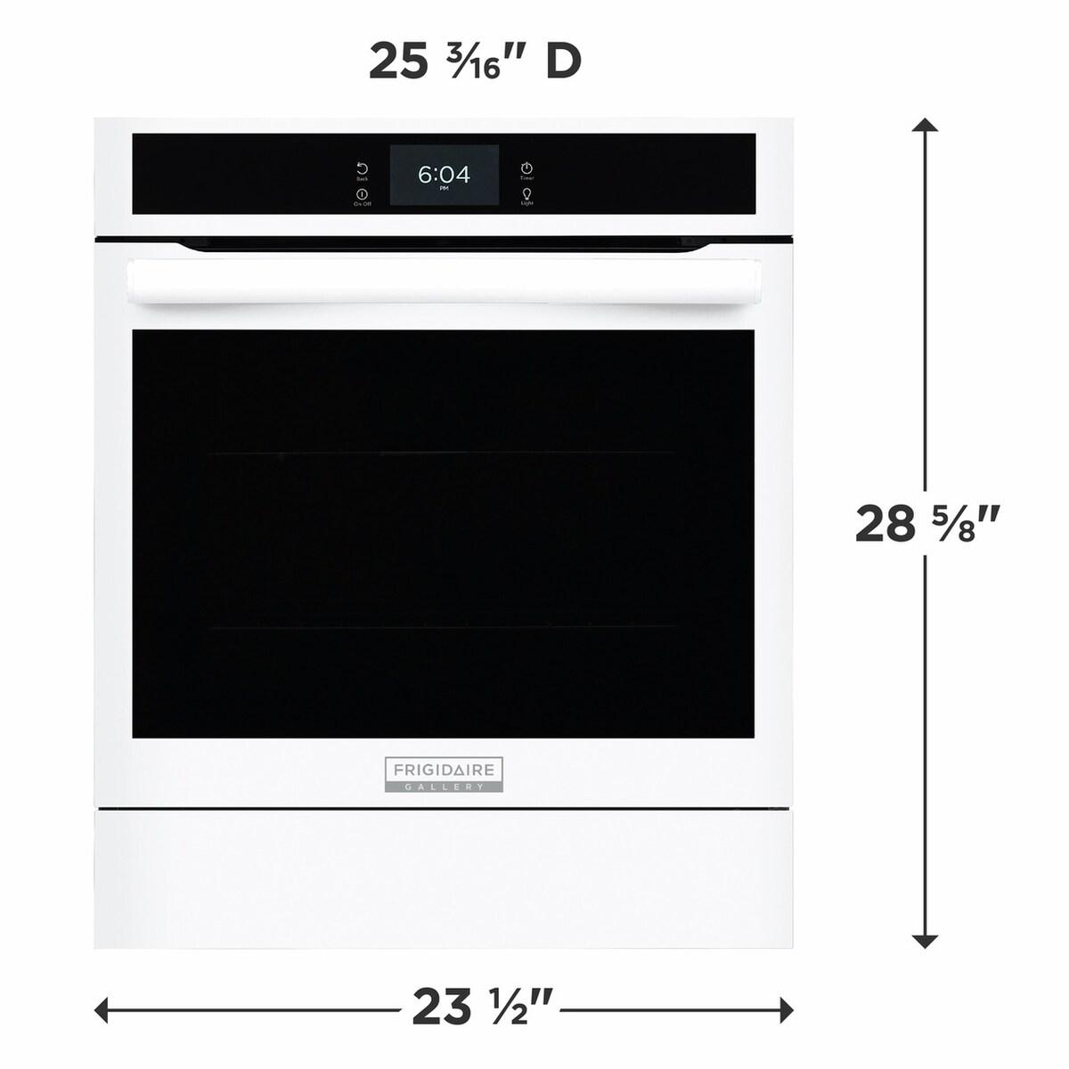 Frigidaire Gallery 24" Single Electric Wall Oven with Air Fry - (GCWS2438AW)