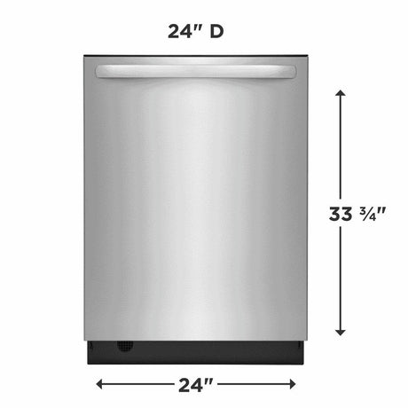 Frigidaire 24" Built-In Dishwasher with EvenDry(TM) System - (FDSH4501AS)