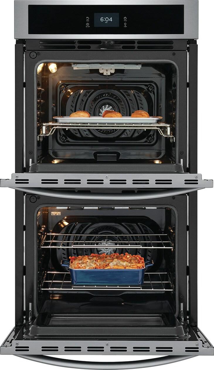 Frigidaire 27" Double Electric Wall Oven with Fan Convection - (FCWD2727AS)