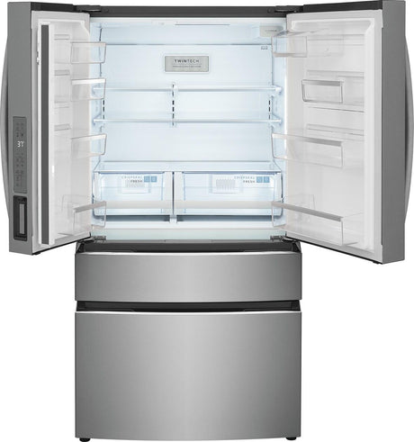 Frigidaire Gallery 22.1 Cu. Ft. Counter-Depth 4-Door French Door Refrigerator - (GRMG2272CF)