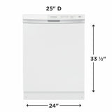 Frigidaire 24" Built-In Dishwasher - (FFCD2413UW)