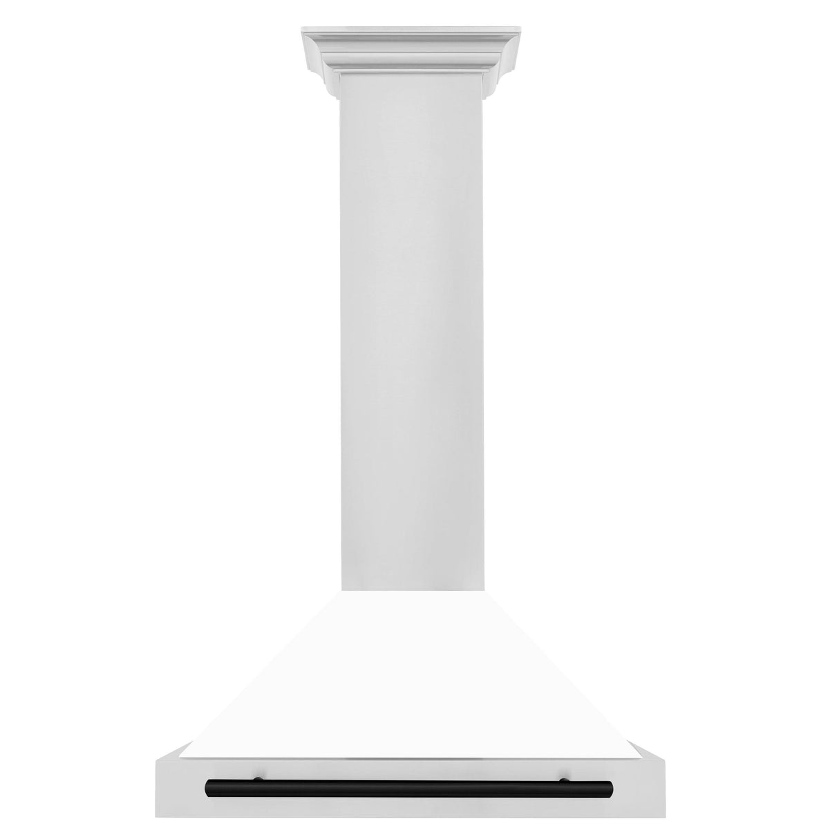 ZLINE 30 in. Autograph Edition Convertible Stainless Steel Range Hood with White Matte Shell [Color: Matte Black] - (KB4STZWM30MB)