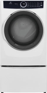 Electrolux Front Load Perfect Steam(TM) Gas Dryer with Predictive Dry(TM) and Instant Refresh - 8.0 Cu. Ft. - (ELFG7537AW)