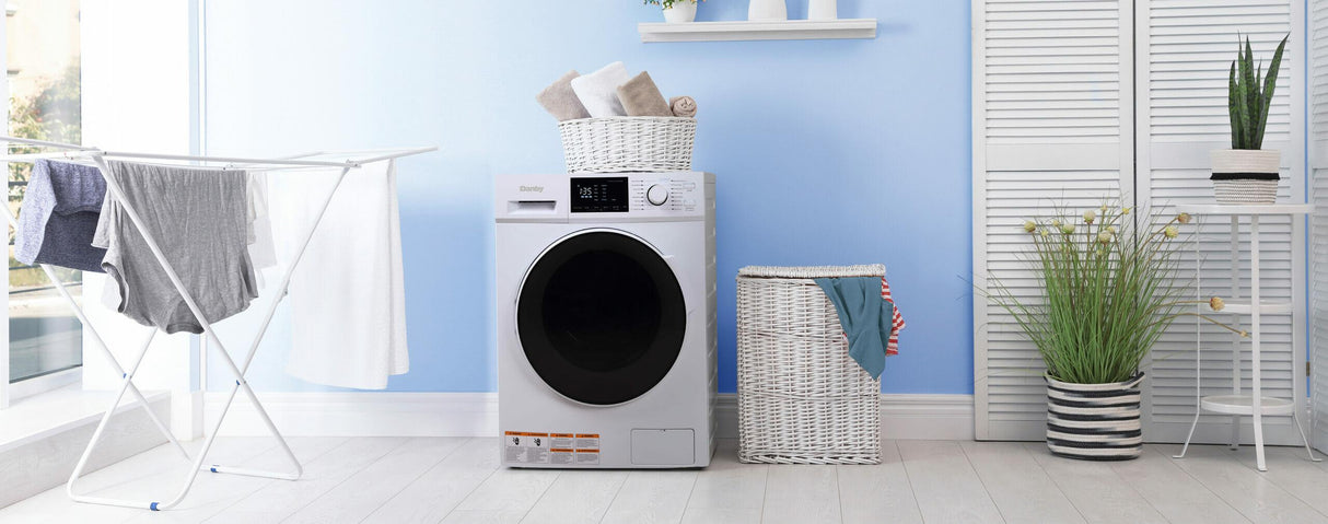 Danby 2.7 cu. ft. All-In-One Washer & Ventless Dryer in White - (DWM120WDB3)